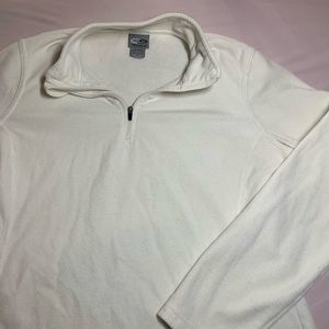 Polyester champion half zip sweater